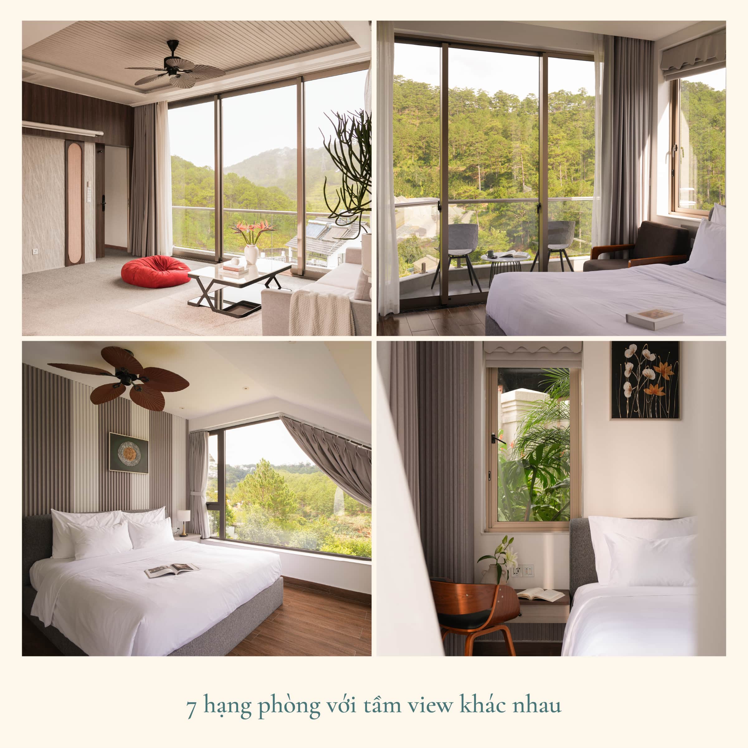 Phòng Pine Pool Hotel góc thực tế 1
